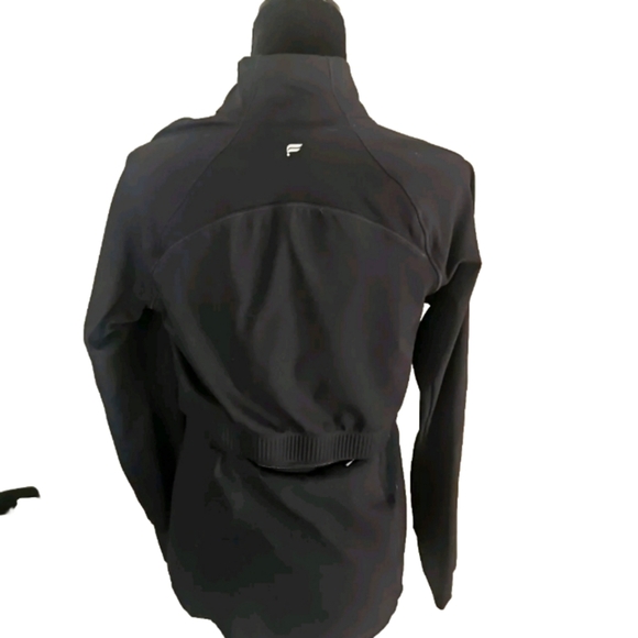 Fabletics Womens Black Trinity Performance Jacket  Lightweight Athletic Jacket M - Picture 6 of 13